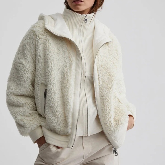Varley Dylan Jacket in Egret Size M - Picture 1 of 12